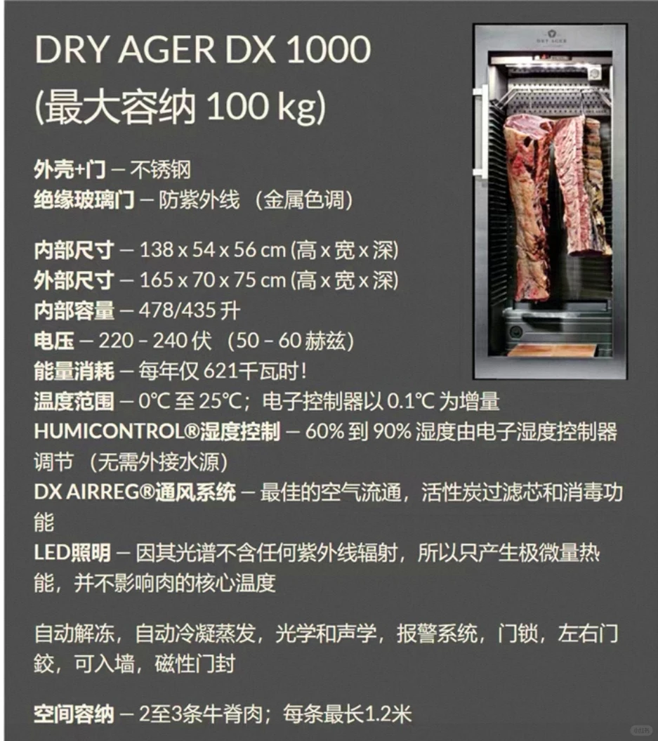 顶级饕客的私藏秘钥& DER AGER熟成柜