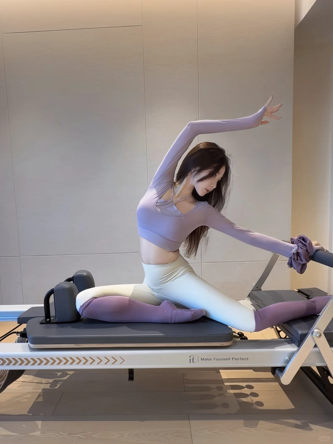 相信我 都去穿紫色～