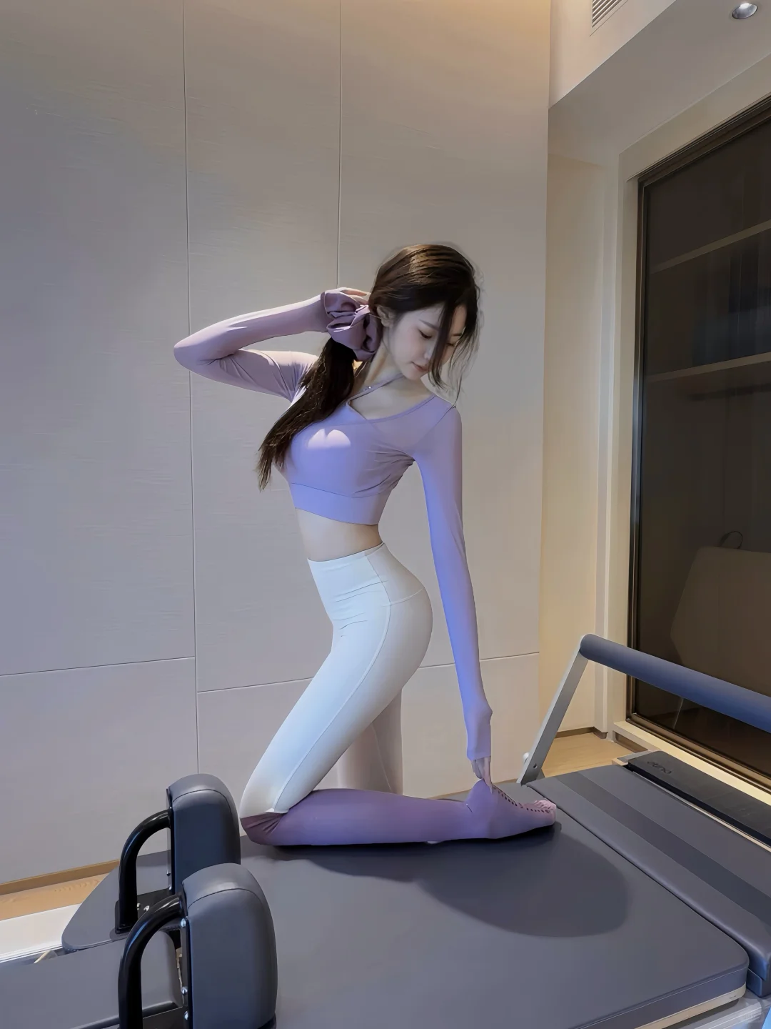 相信我 都去穿紫色～