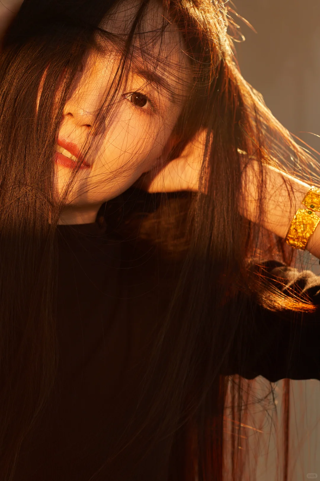 高级感肖像写真暗调肖像