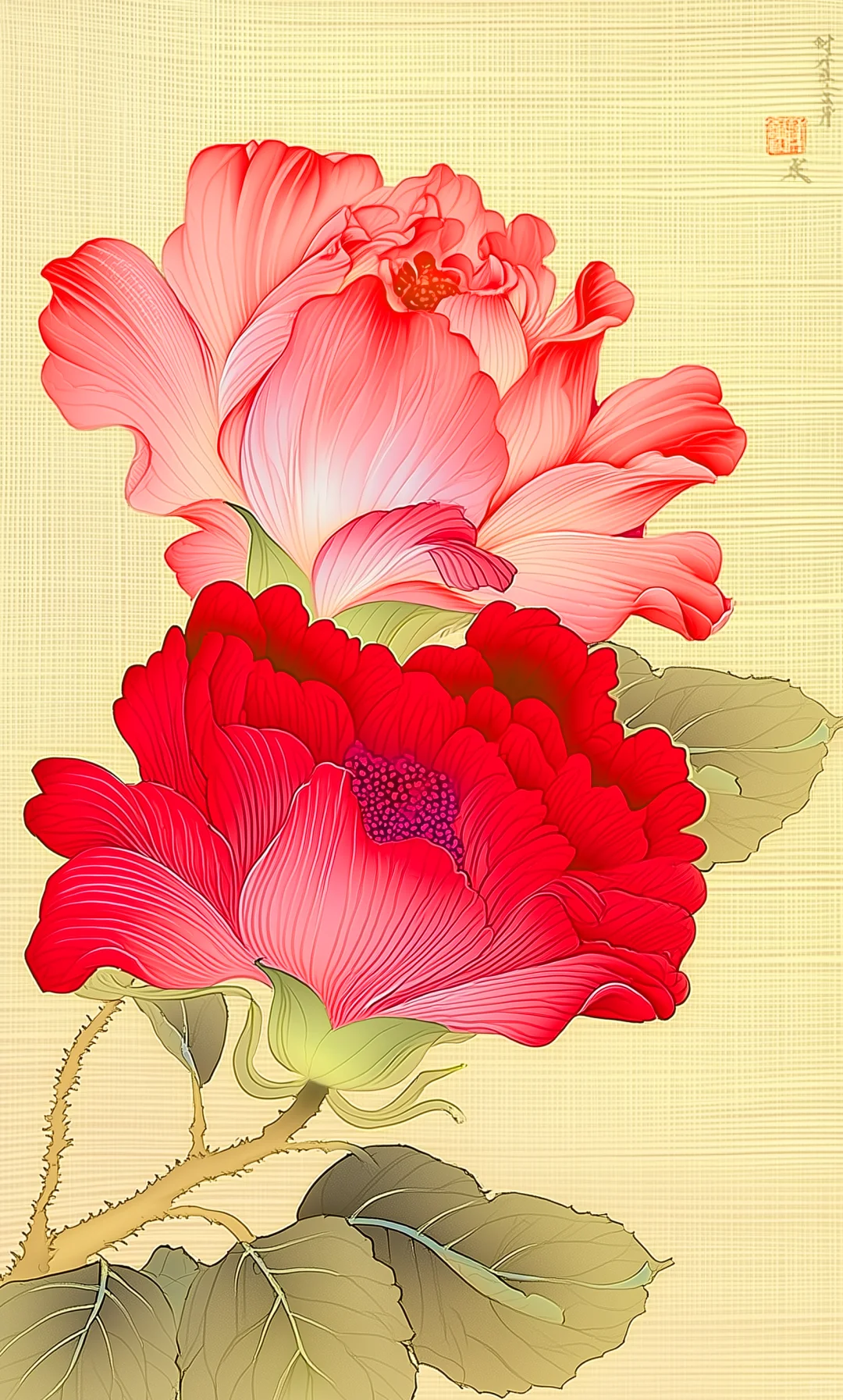 花卉图案-娇艳欲滴