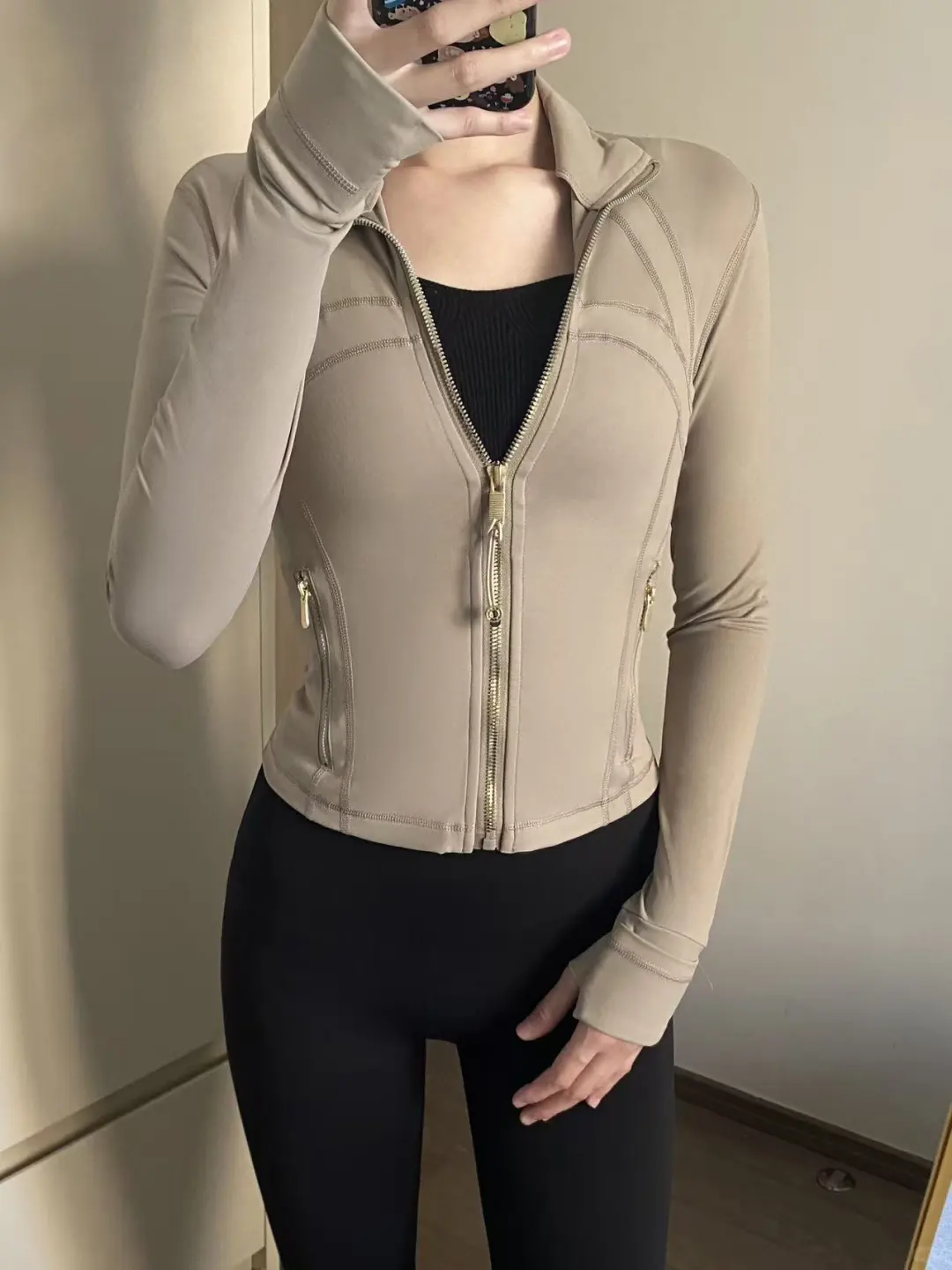 秋冬健身穿这件瑜伽服真的太舒服了～