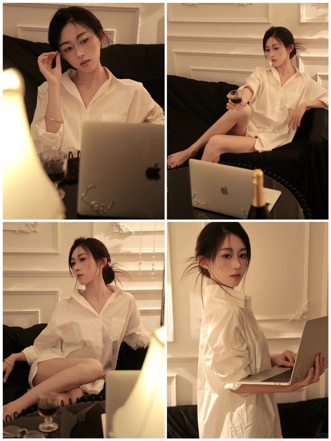 好喜欢这种慵懒纯欲风