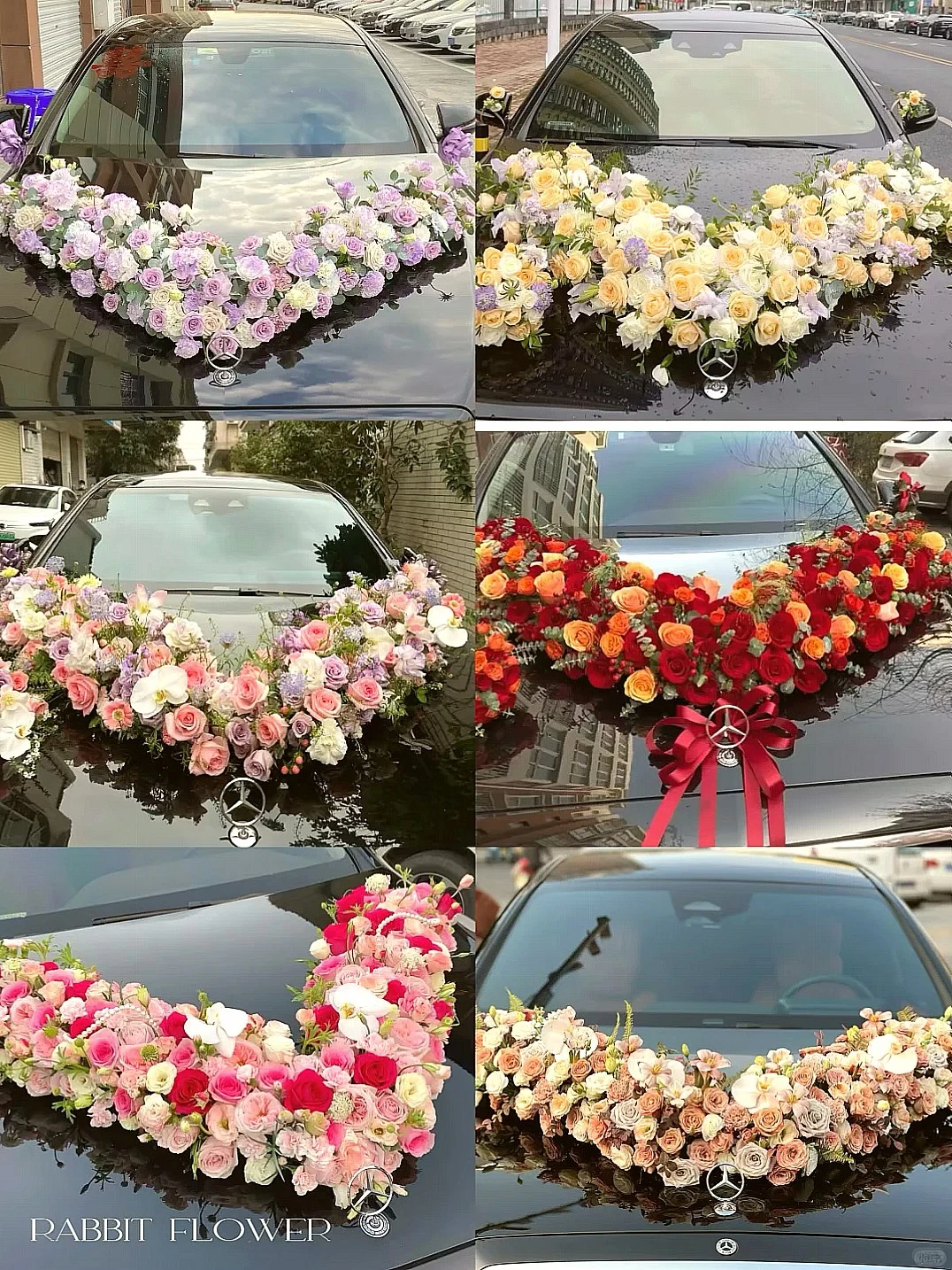 哇塞！ 曲阜婚车花都长啥样啊😱