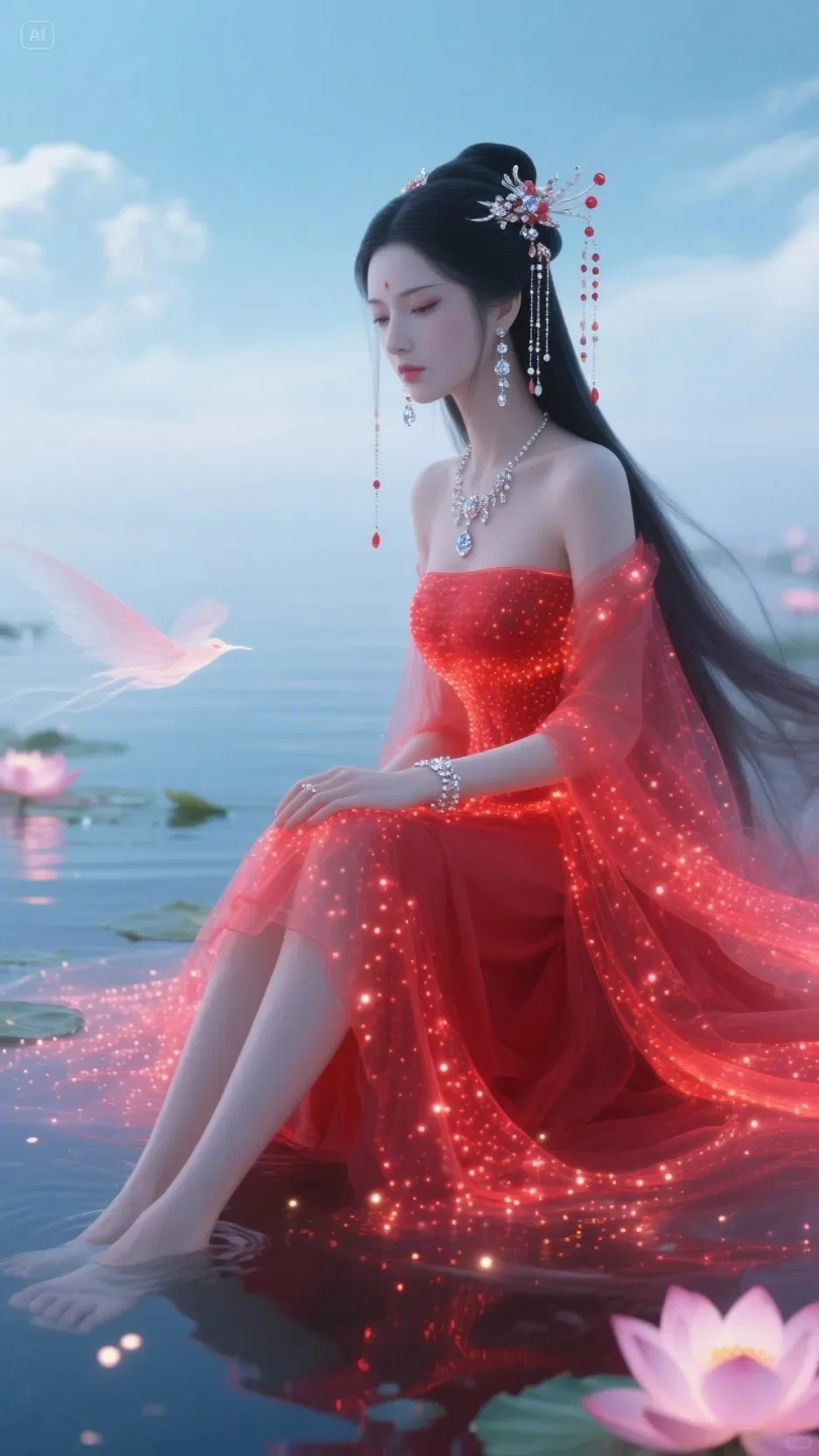 美人壁纸丨美若天仙，娇艳欲滴