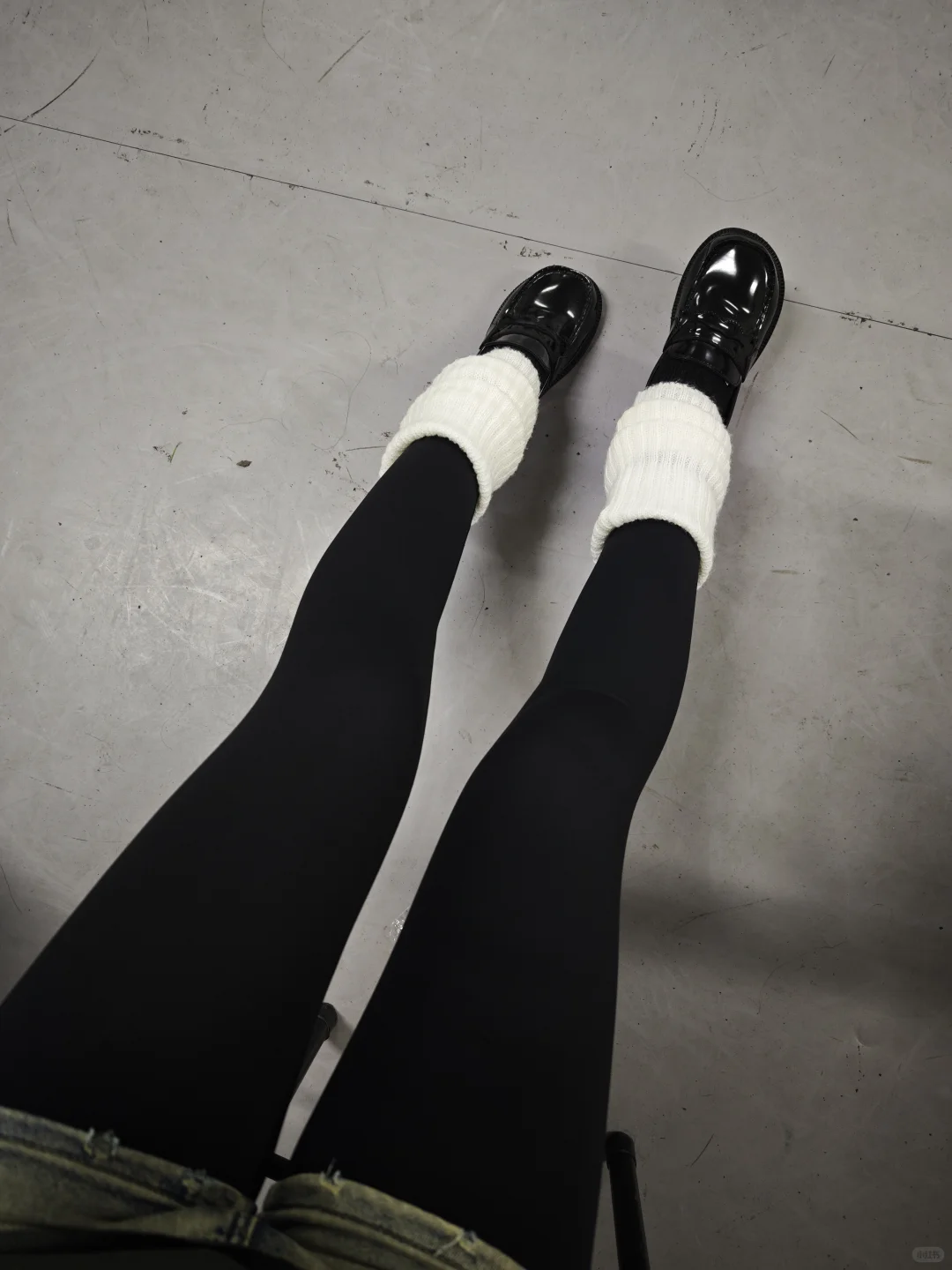 其实瑜伽裤可以当厚黑穿