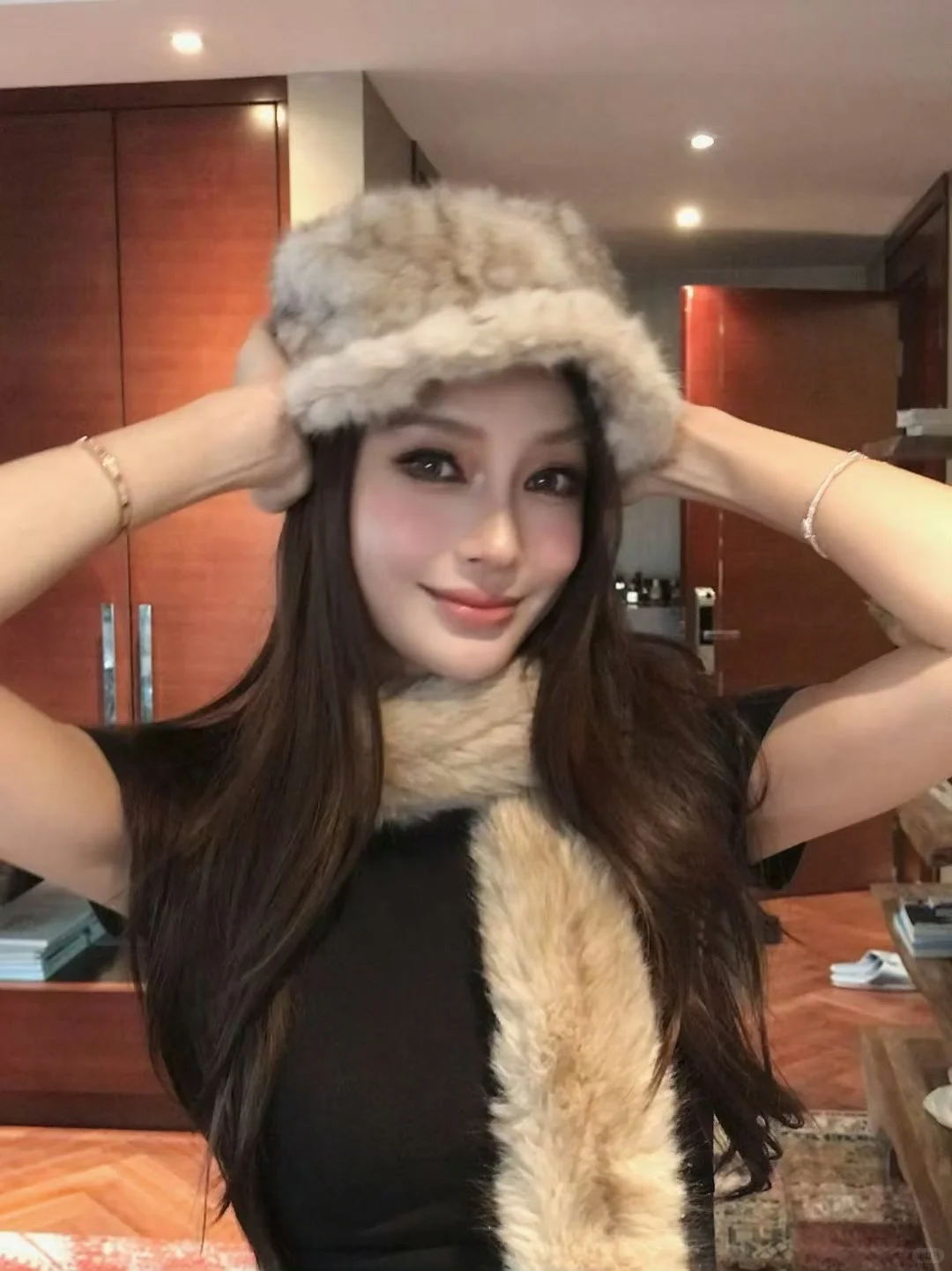 Angelababy晒live图，简直时光倒流回嫩模时