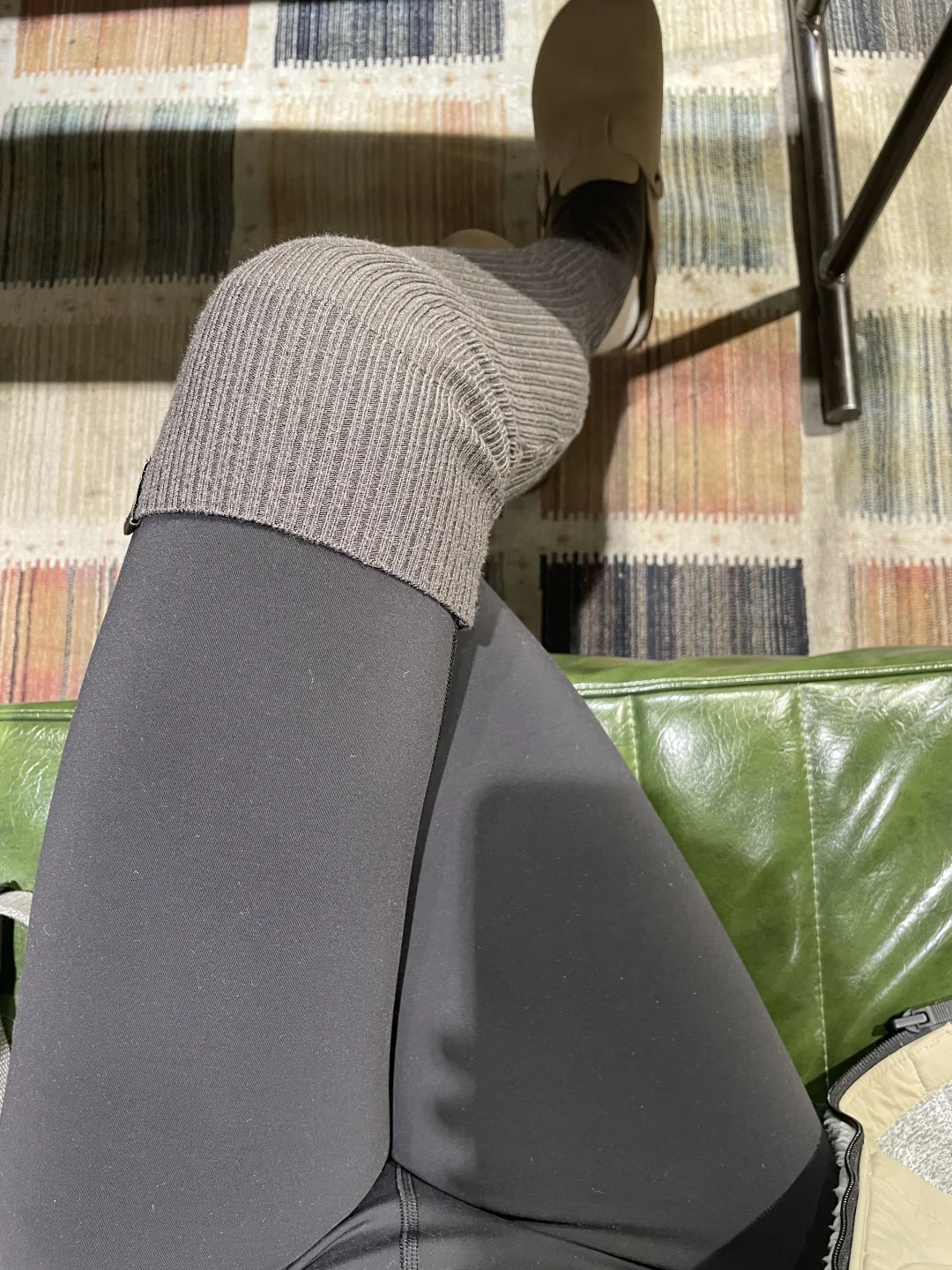 ♠️黑色系瑜伽裤配袜套♠️