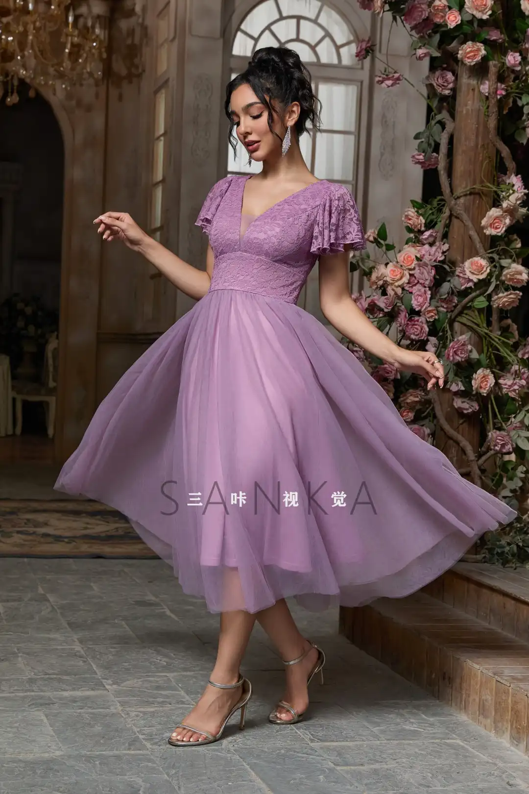 礼服👗|跨境电商外贸外模拍摄拼拍