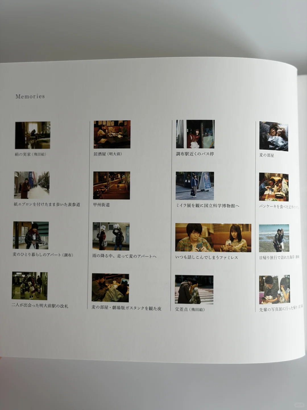 【 花束般的恋爱 】 写真集