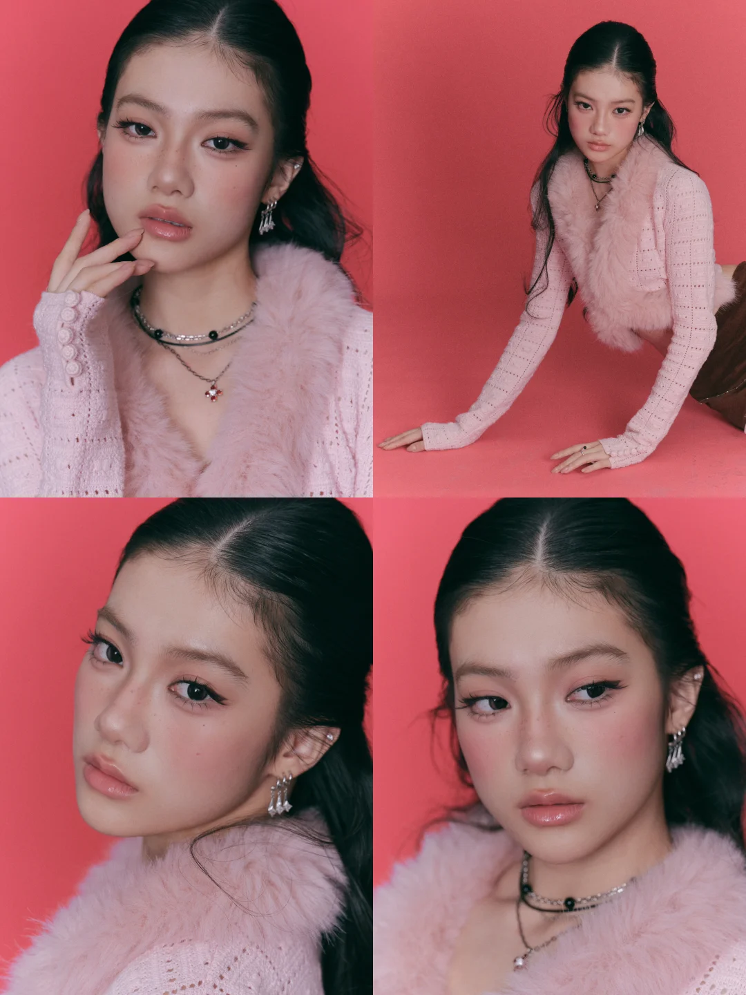 🎀粉调辣妹|秋冬氛围感美妆片