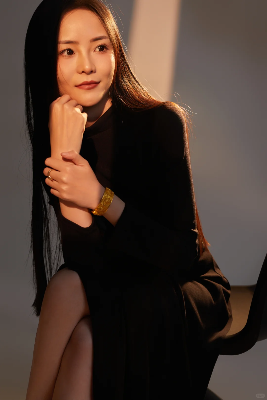 高级感肖像写真暗调肖像