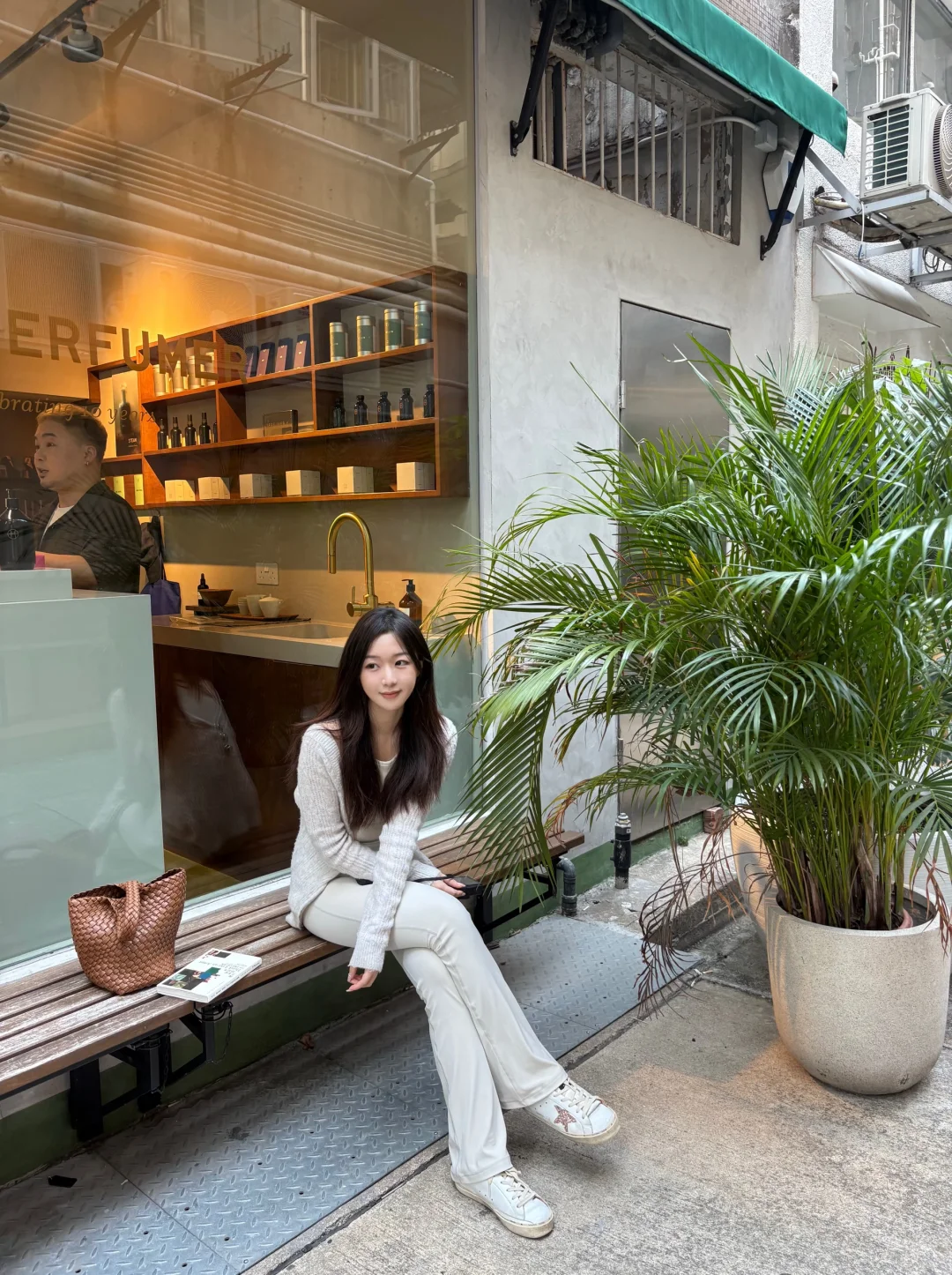 🎧无缝切换普拉提与逛街的ootd