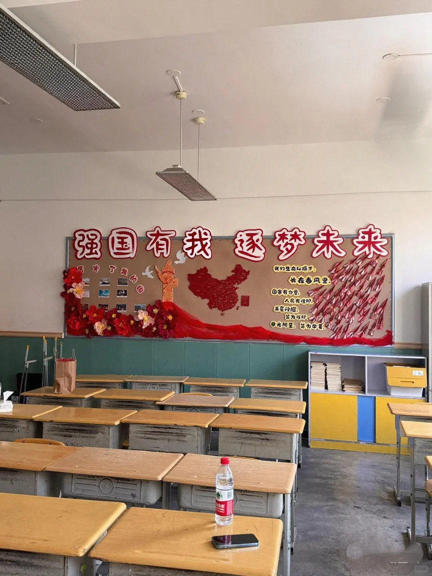 🎨“强国有我，逐梦未来”黑板报诞生记