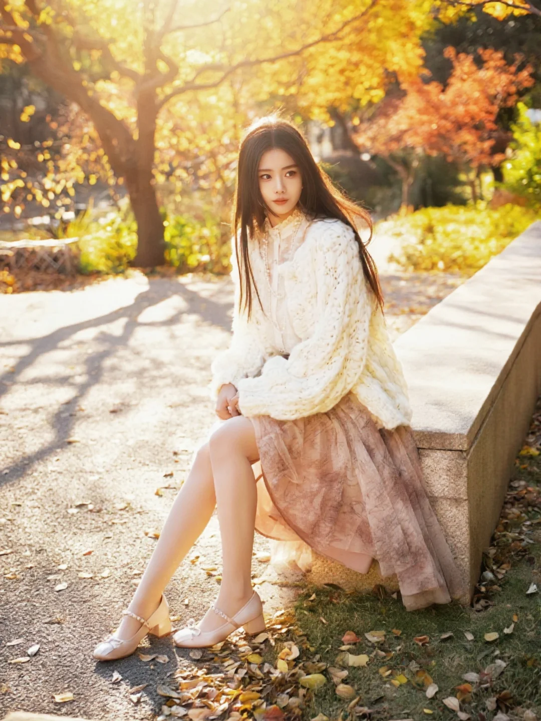 请你看过秋天的落叶🍂还有琉光