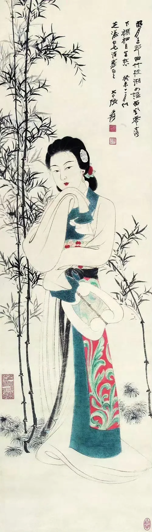 张大千眼中的美女