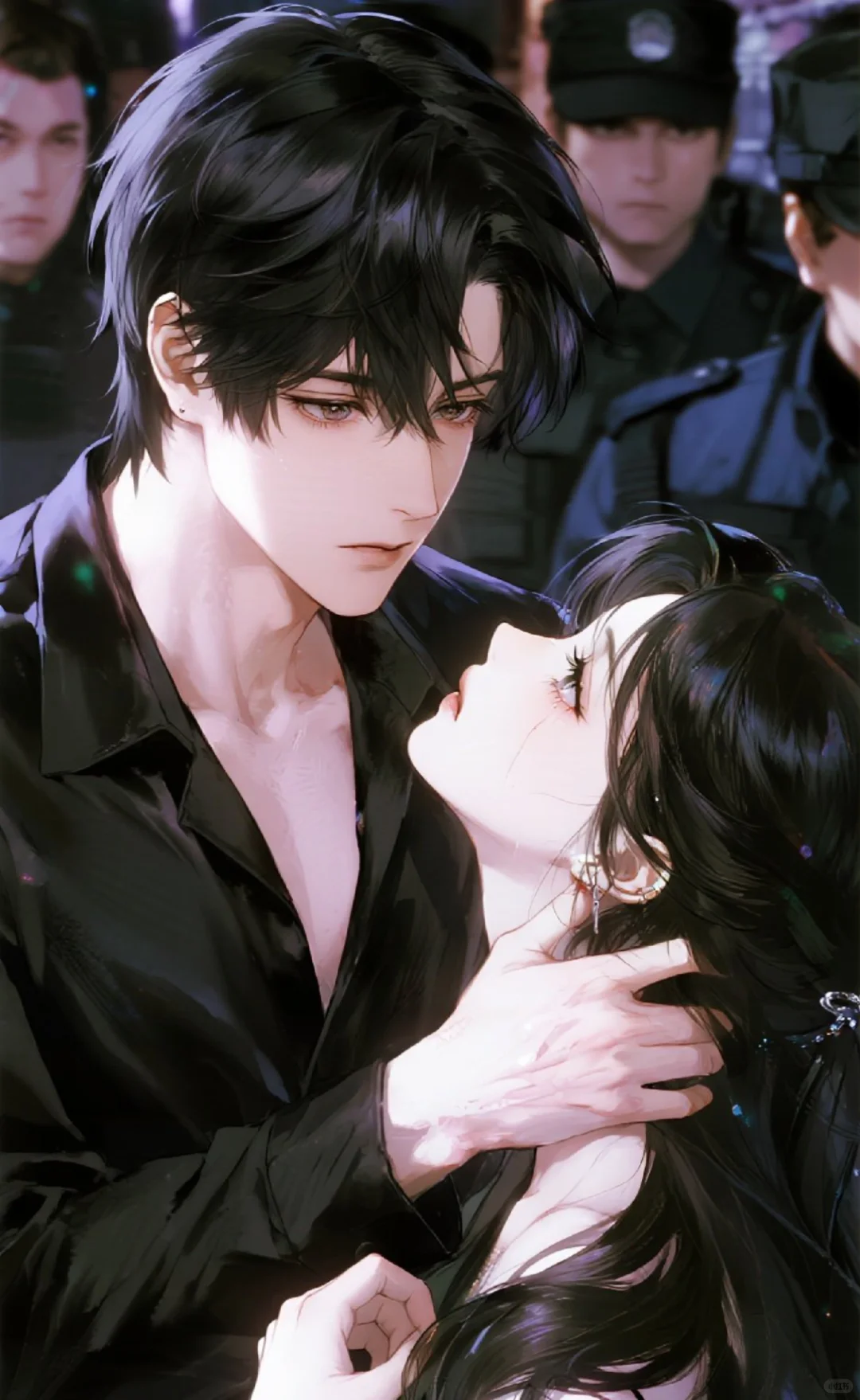 不听话，就掐脖子