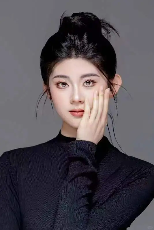 小偿写真、妆面模特