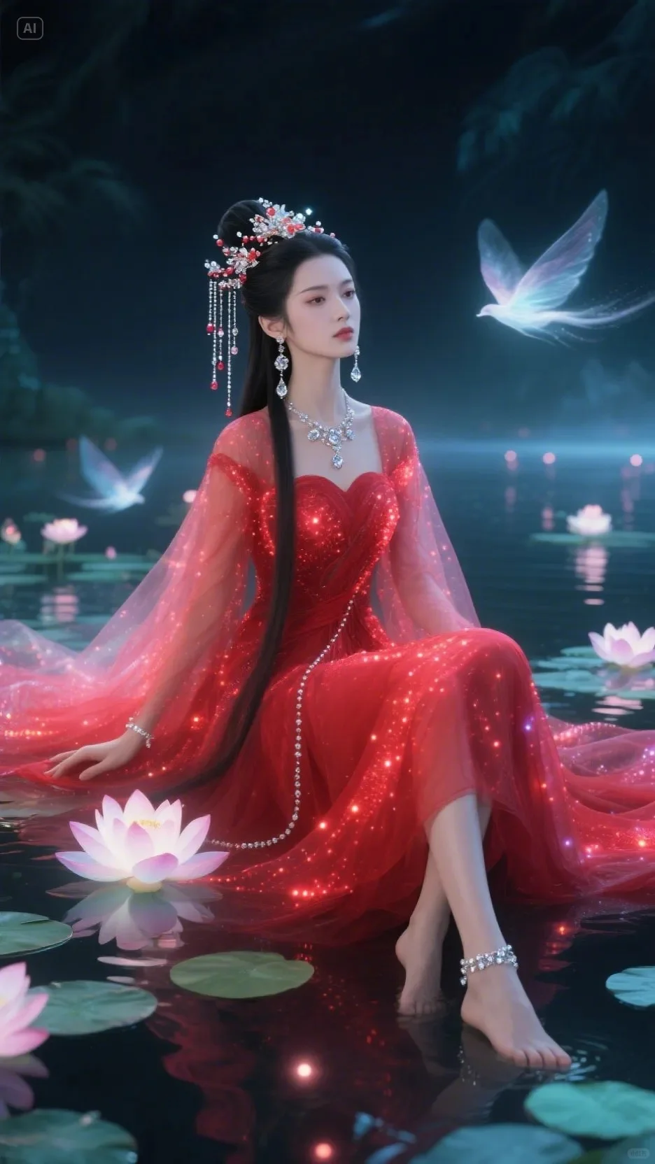 美人壁纸丨美若天仙，娇艳欲滴