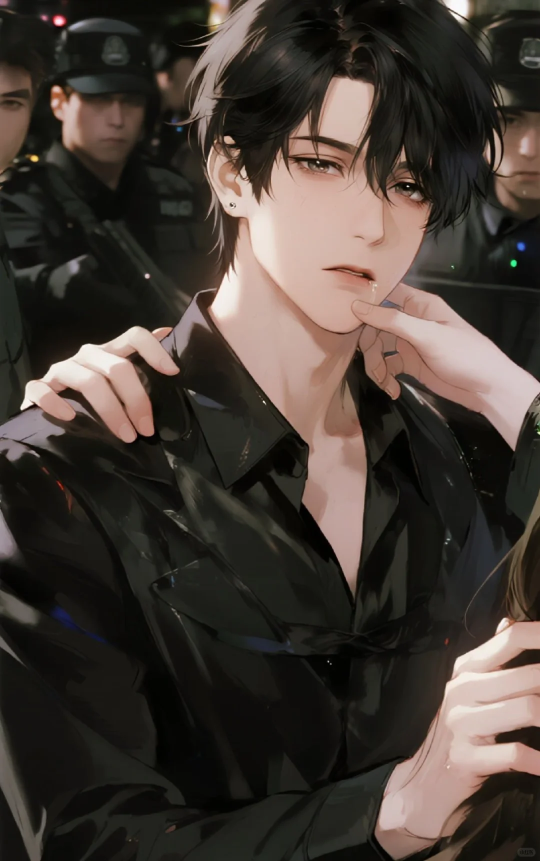 不听话，就掐脖子