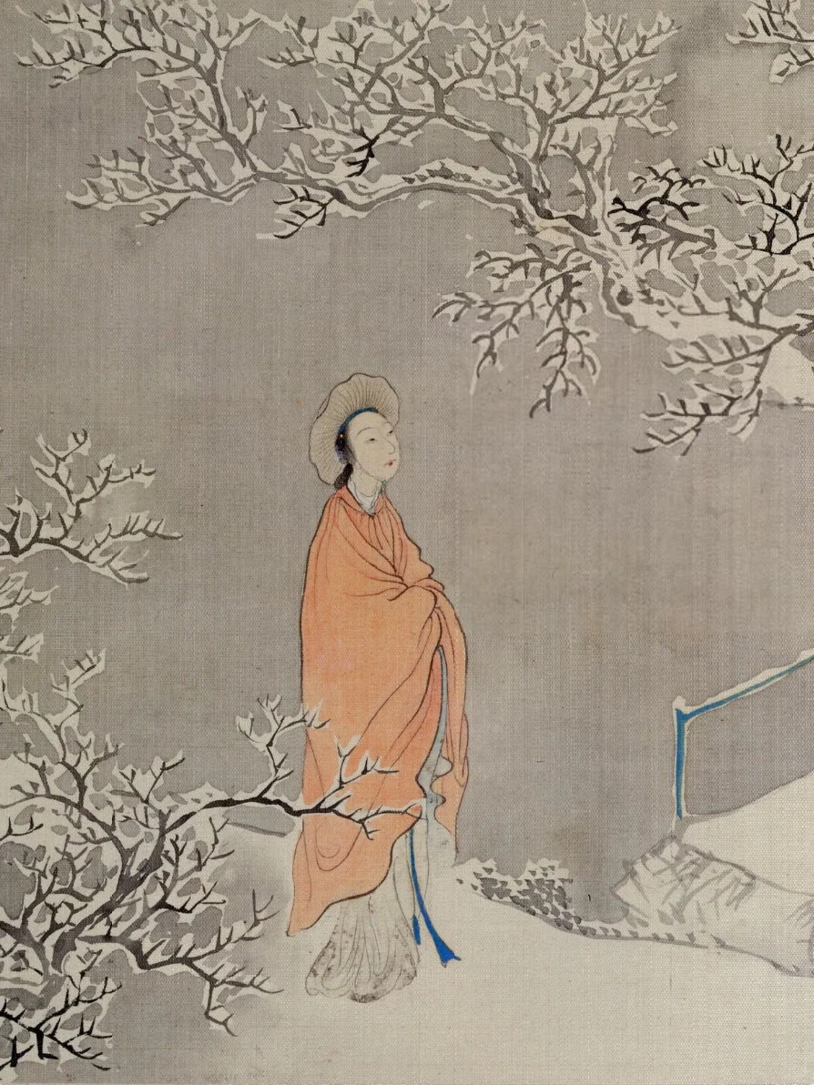 清代《十二金钗图》：千红一哭，万艳同悲