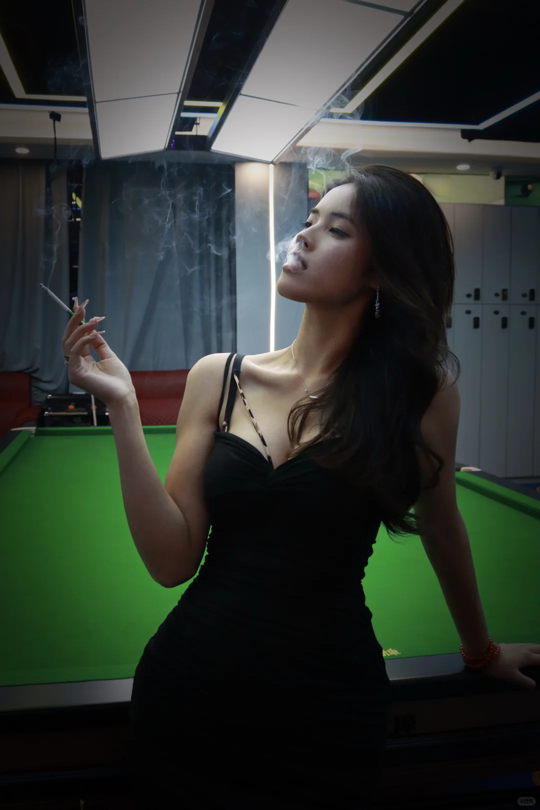 📸台球厅拍照姿势｜御姐氛围感直接拉满