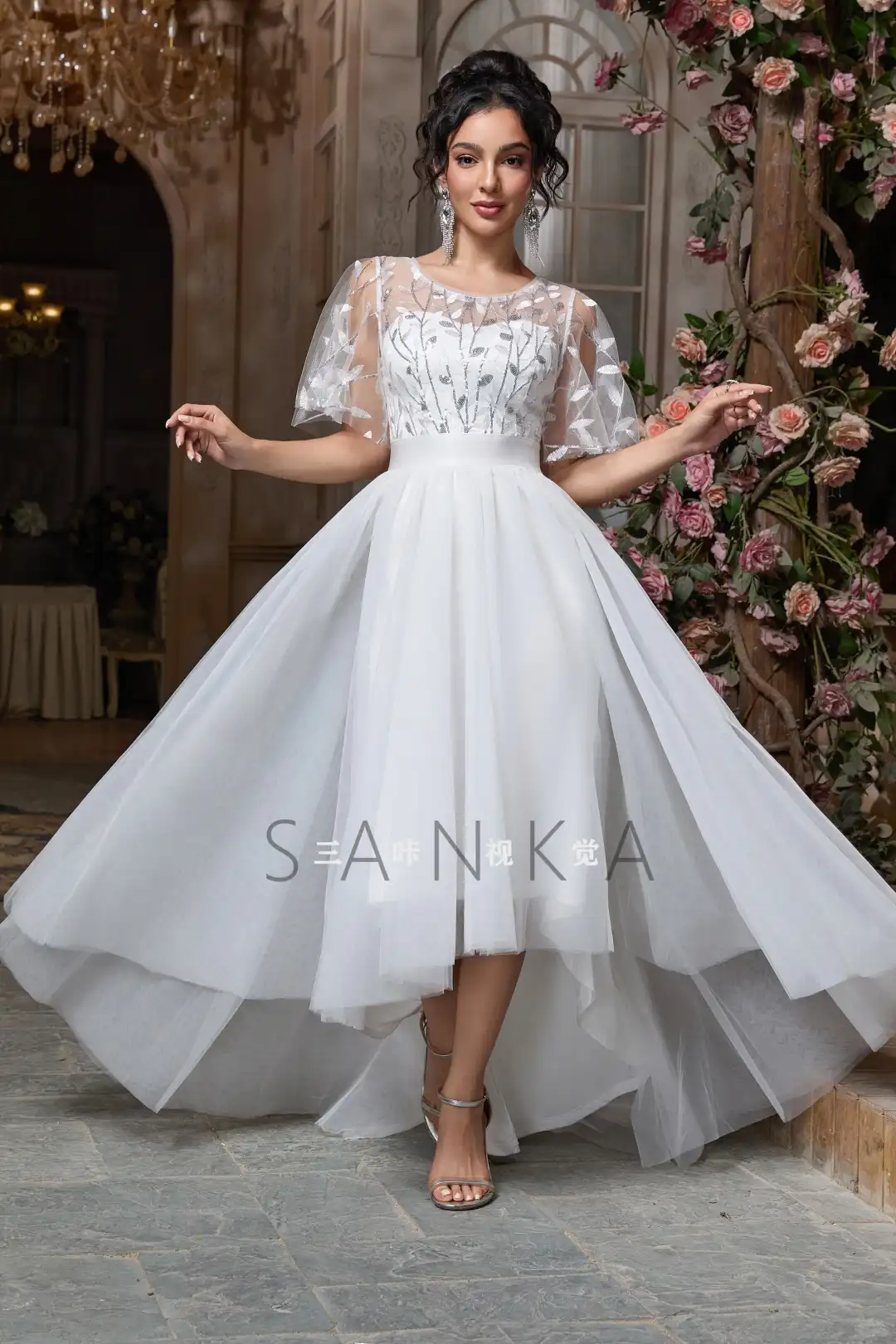 礼服👗|跨境电商外贸外模拍摄拼拍