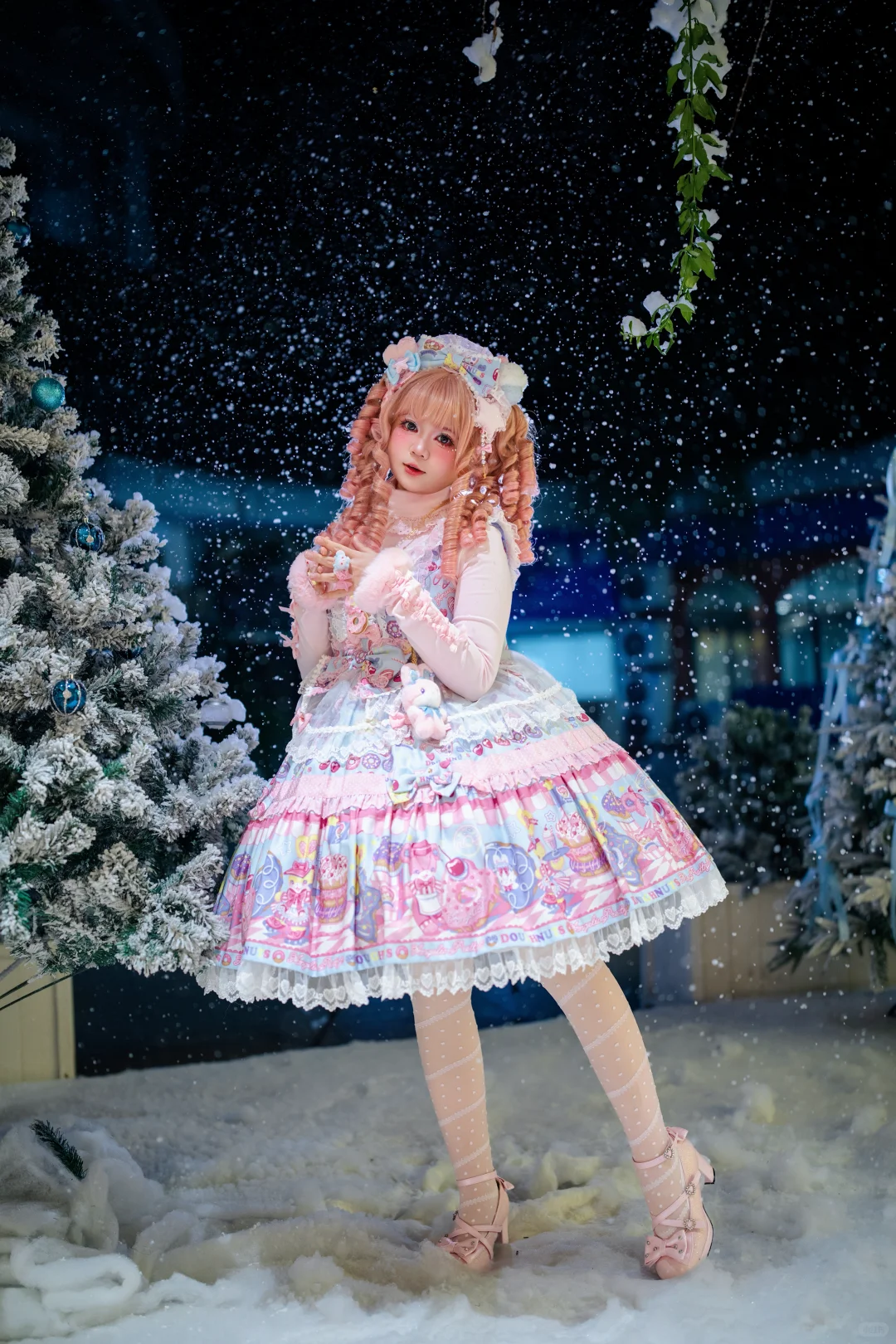 莉莉卡鲁的圣诞雪夜❄️