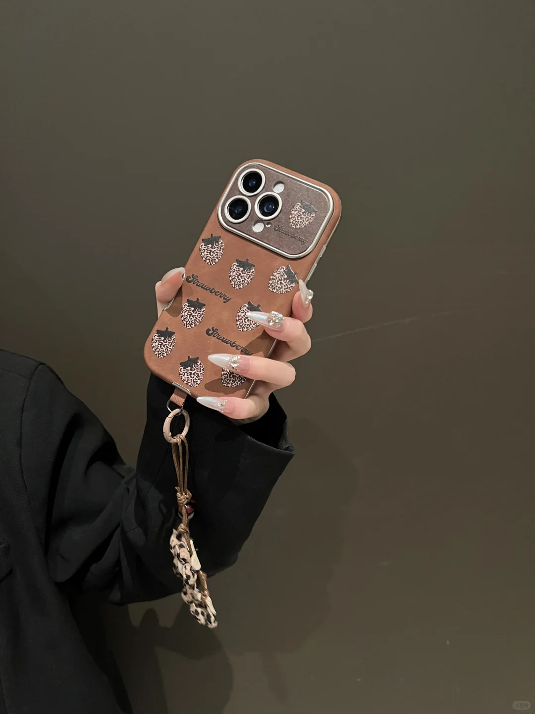 辣妹草莓豹纹🤎可泰稀罕辣！！