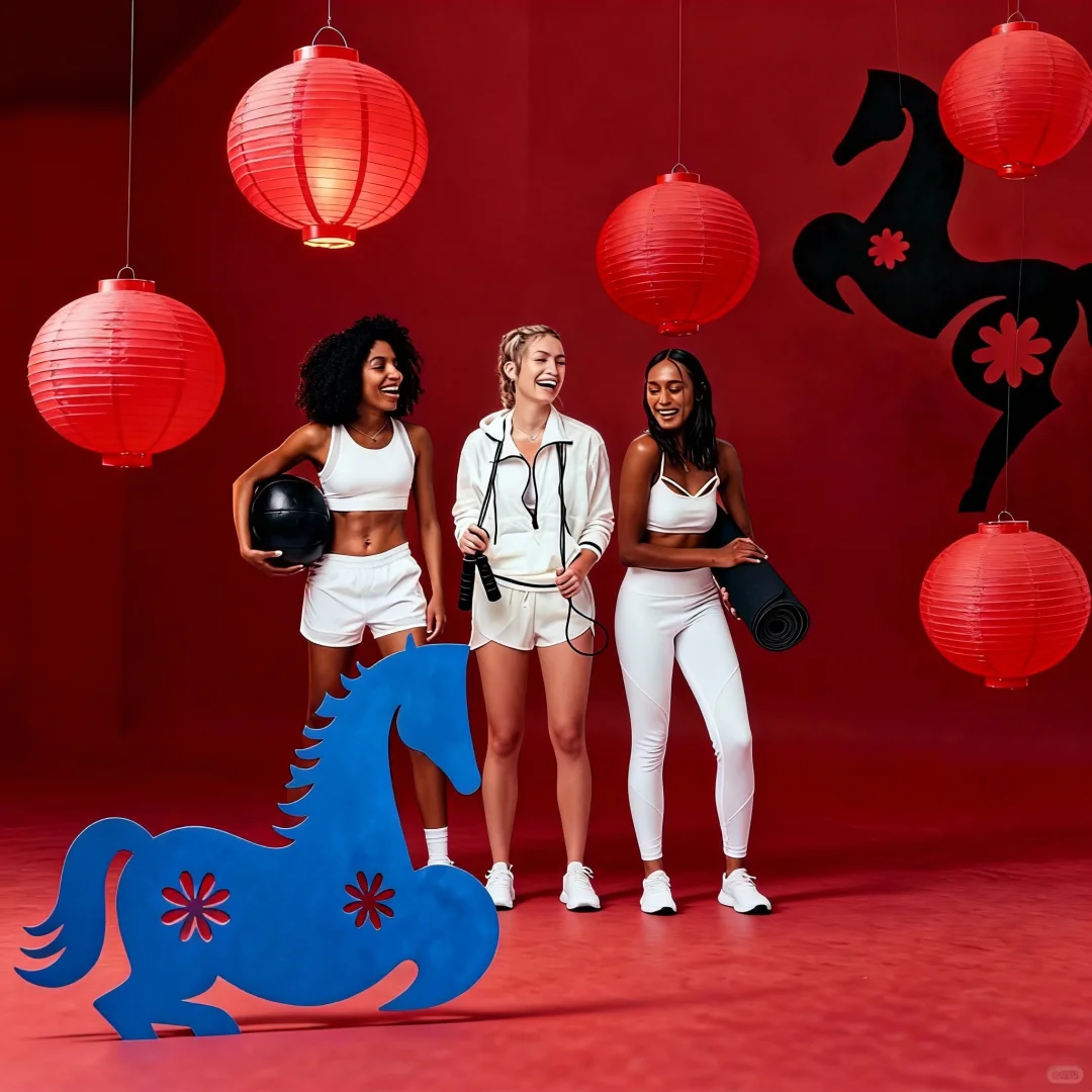 马年·新年，免费拍！为瑜伽服品牌创拍！