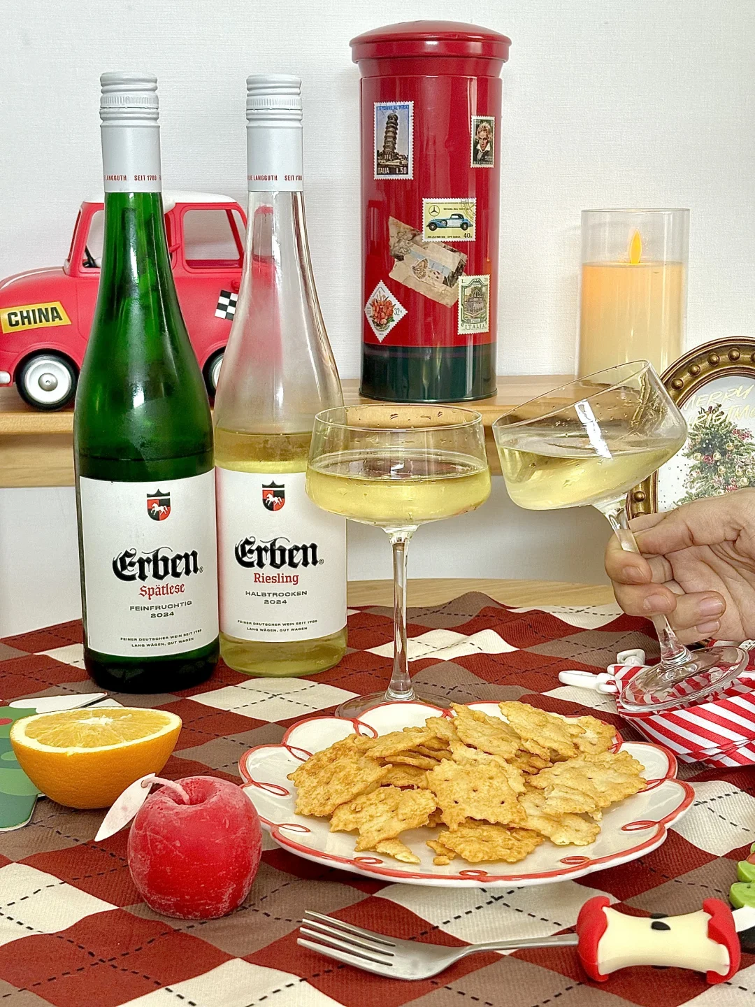 圣诞微醺来瓶雷司令喝喝吧～