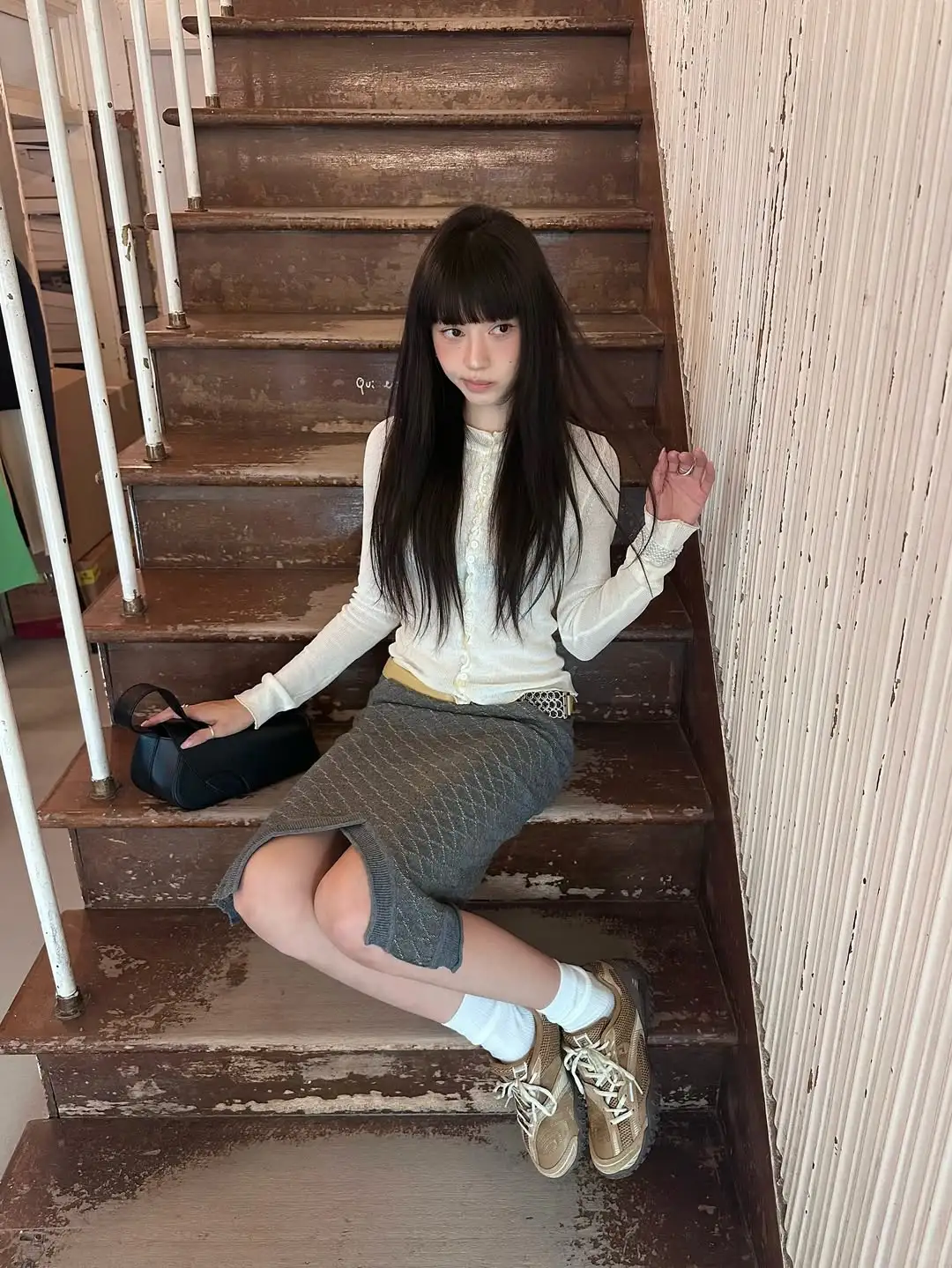 她真的好会穿！甜美性感的韩风穿搭教科书