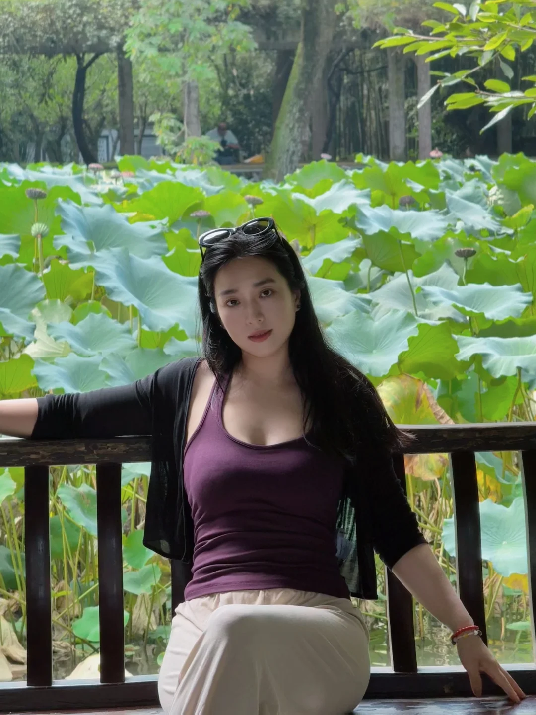 秋天的荷花，好美