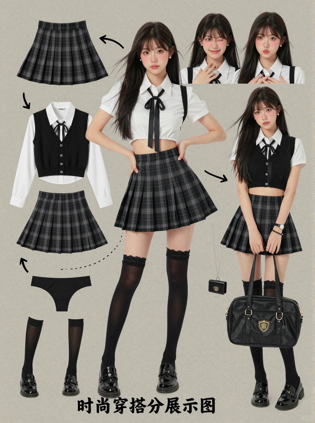 OOTD | 纯欲可爱风JK穿搭拆解