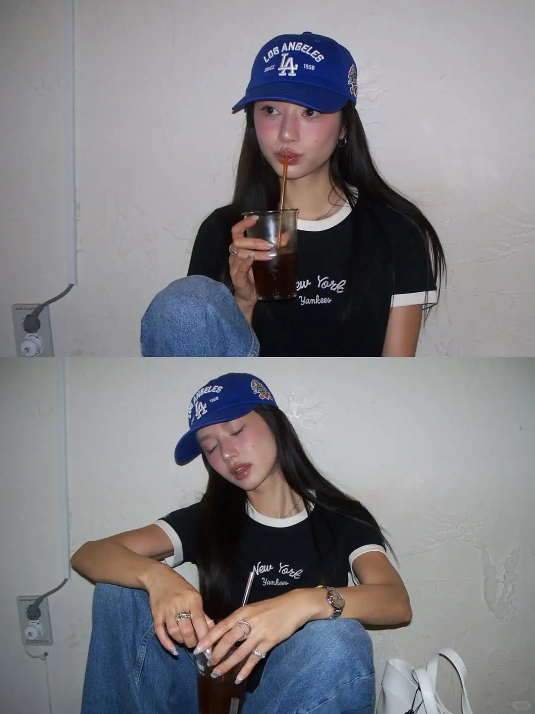 她真的好会穿！甜美性感的韩风穿搭教科书