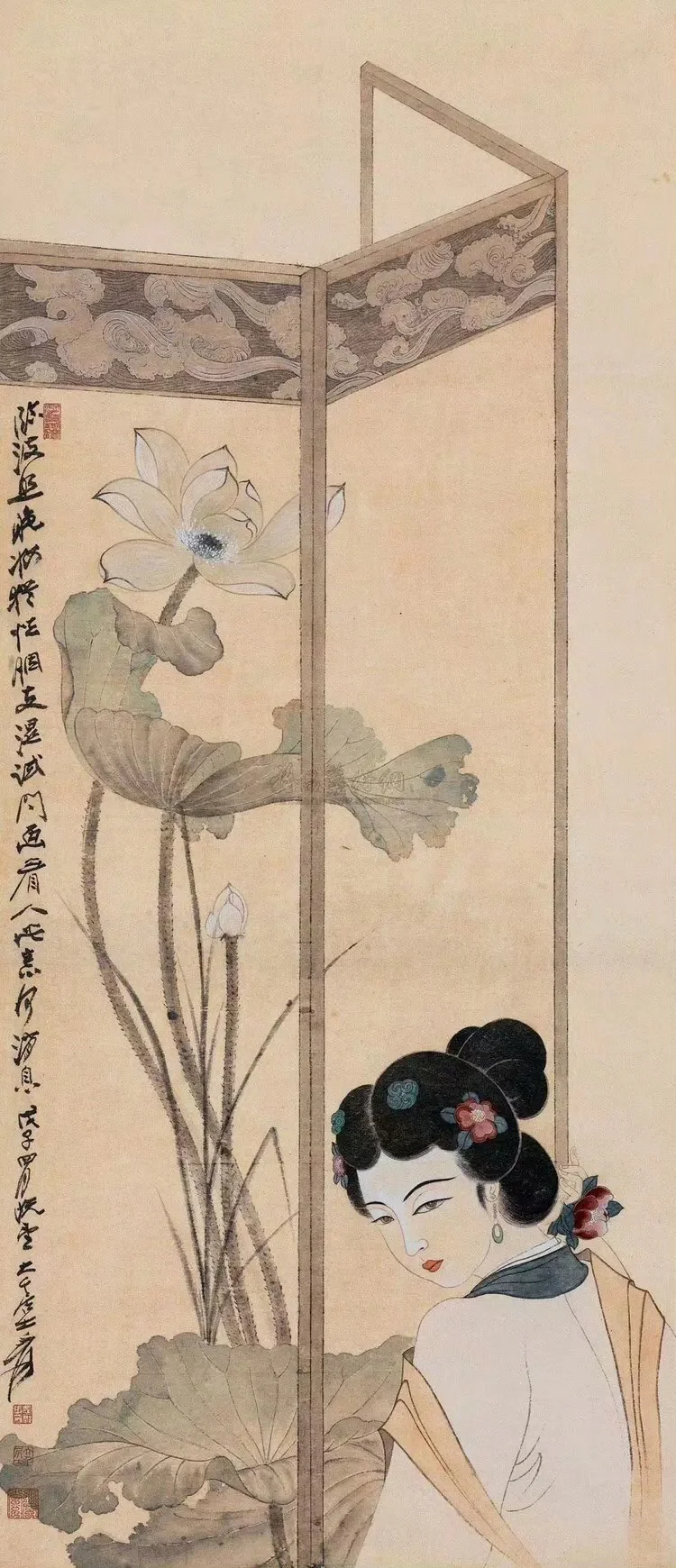 张大千眼中的美女