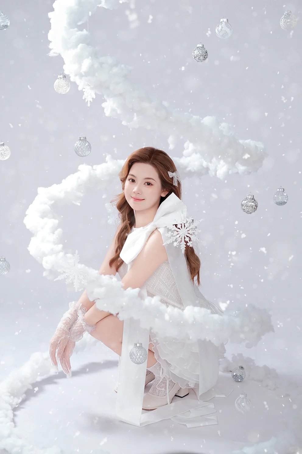 白色圣诞❄️专属女生的梦幻冬日写真