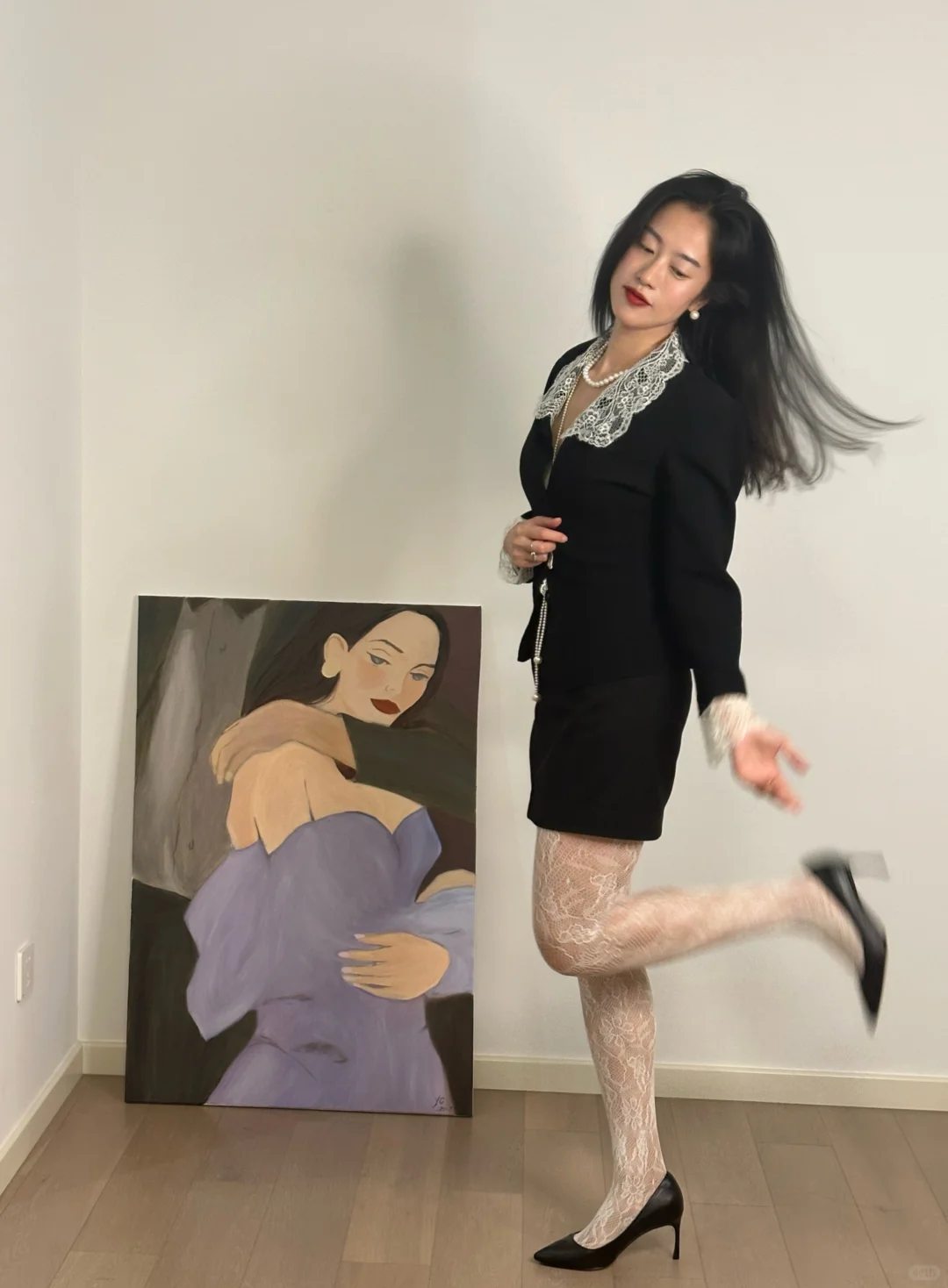 🤍白蕾丝袜｜才是御姐的“纯欲天花板”💋