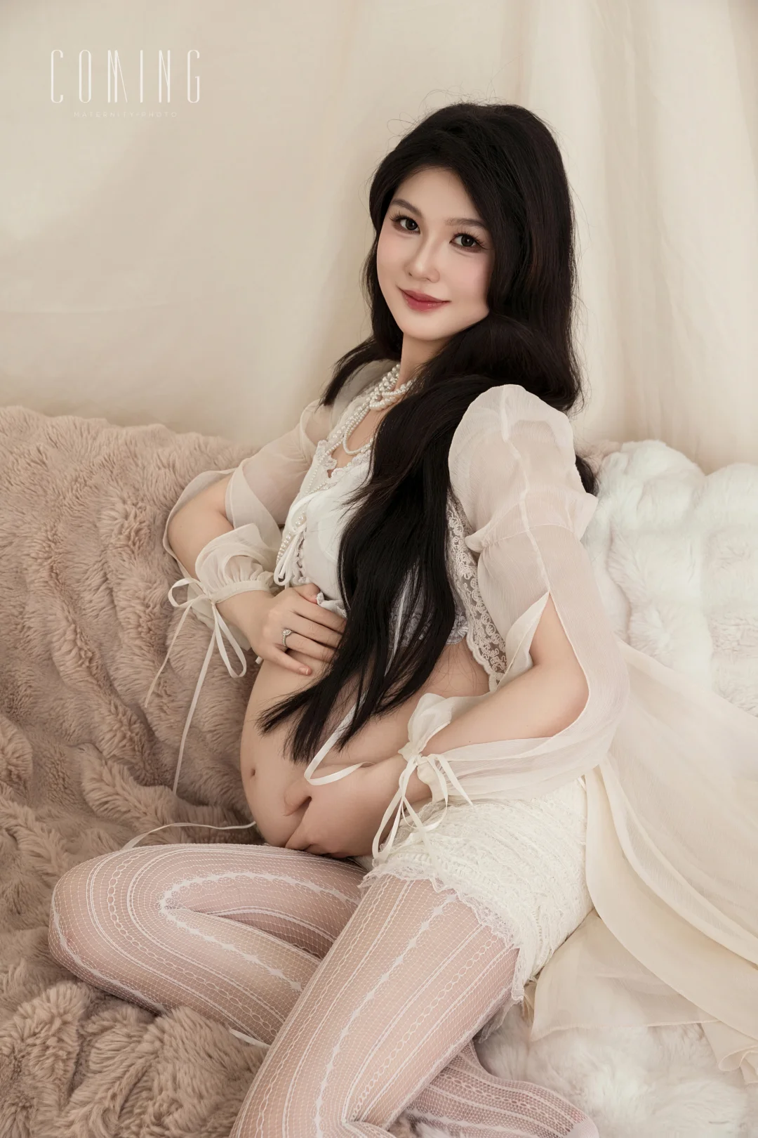 孕期颜值巅峰｜被我这套纯欲风孕妇照拿捏~