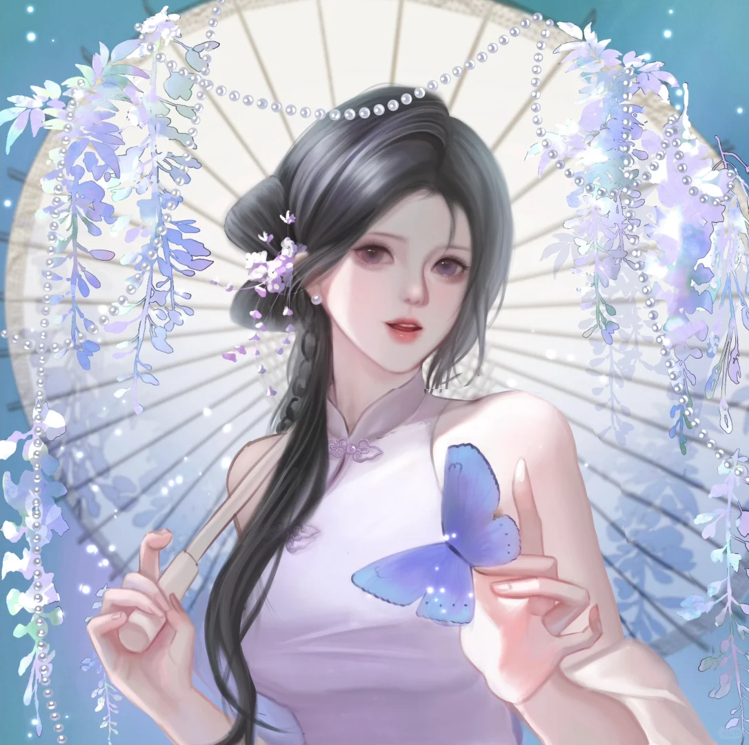 磨磨蹭蹭的画完了