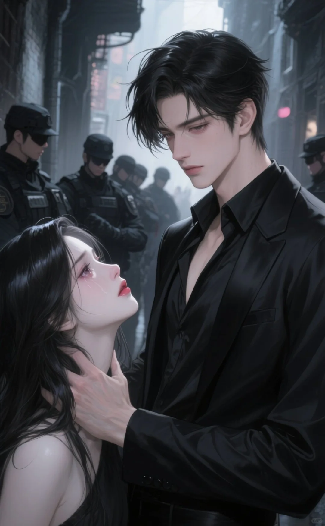 不听话，就掐脖子