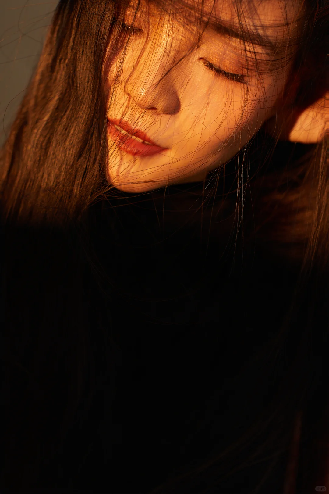 高级感肖像写真暗调肖像