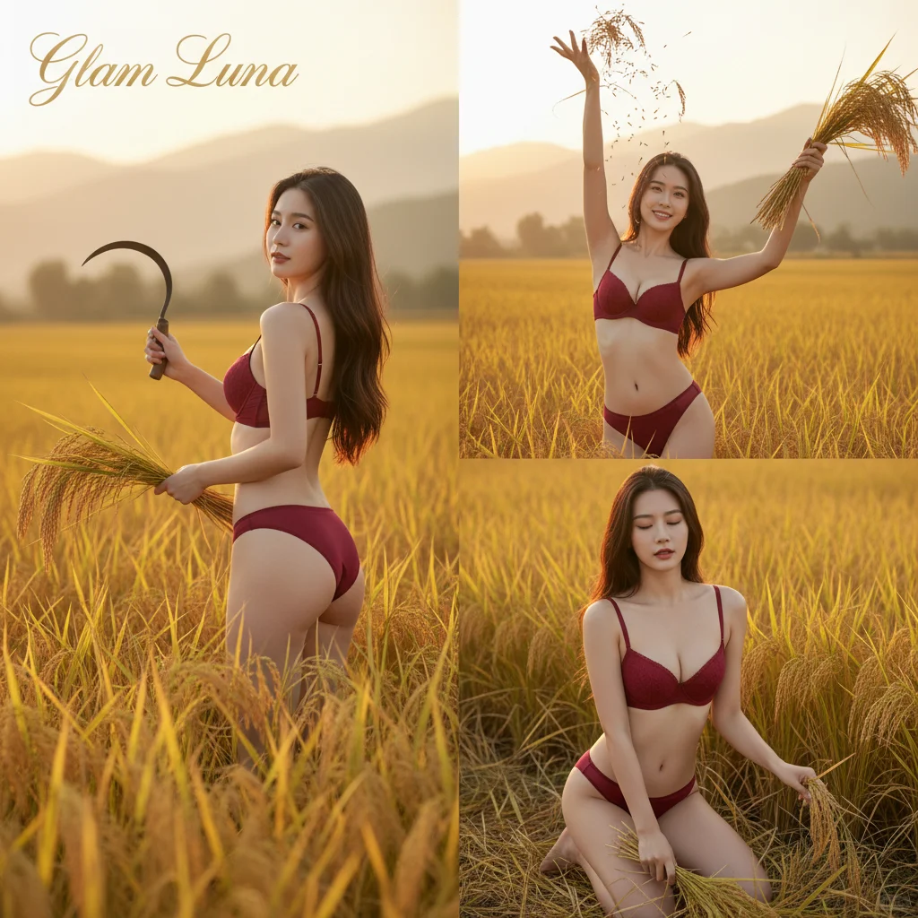 🌾 Glam Luna | 麦田里的浪漫风情 🌾