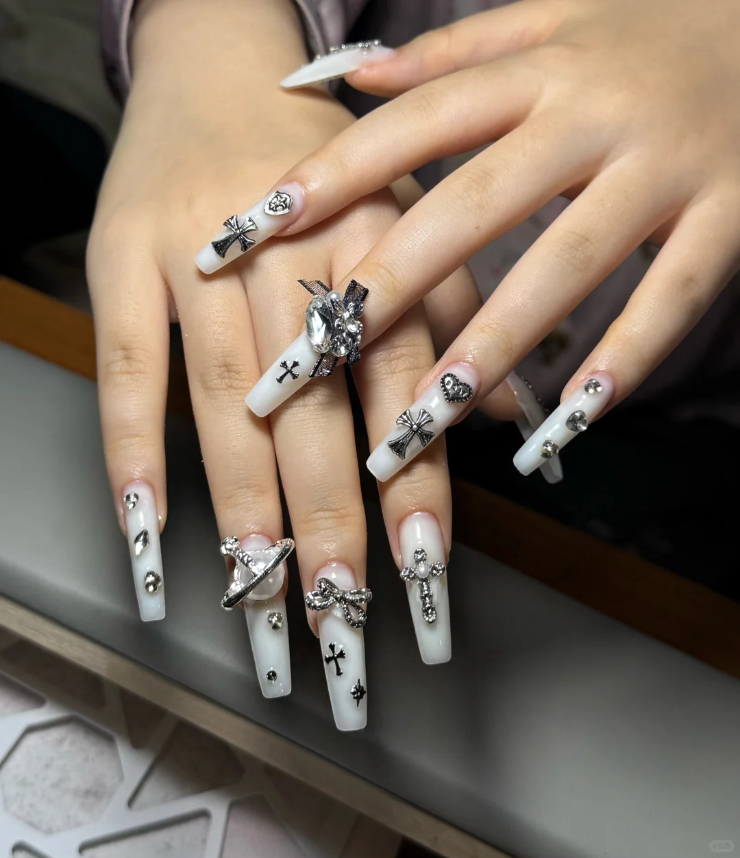 山服宿舍美甲💅辣妹专属款，好看