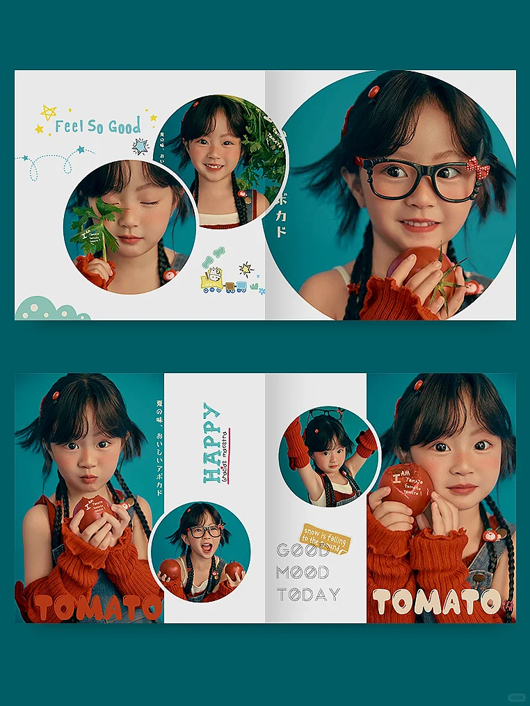 儿童相册排版 一份专属于她的礼物🎁