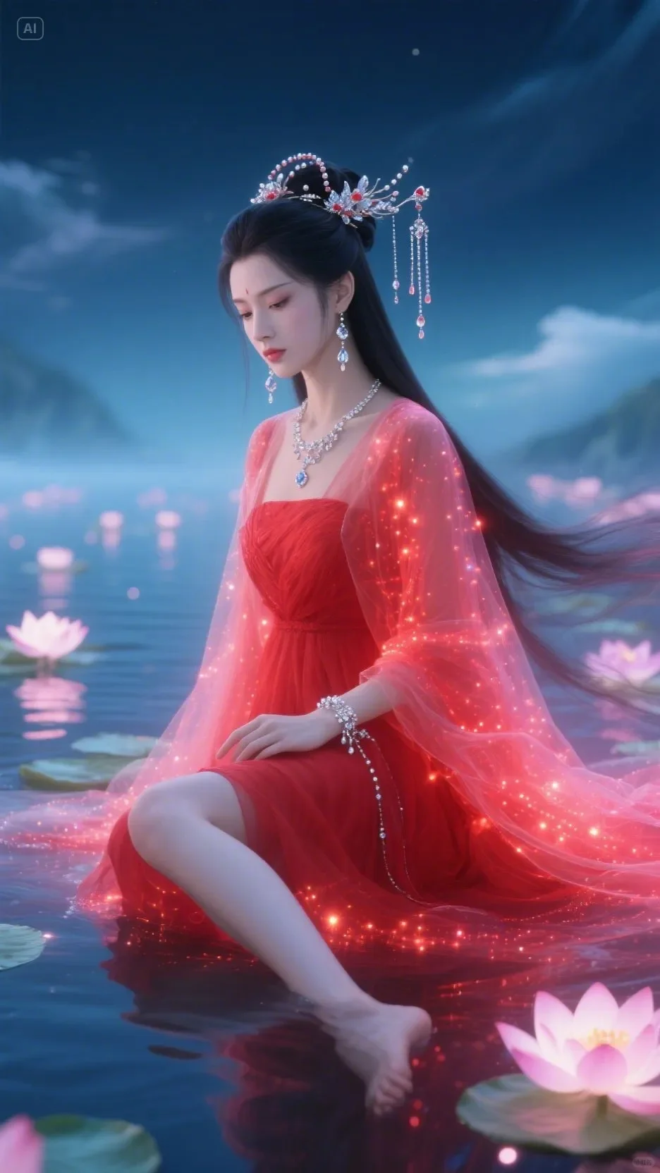 美人壁纸丨美若天仙，娇艳欲滴