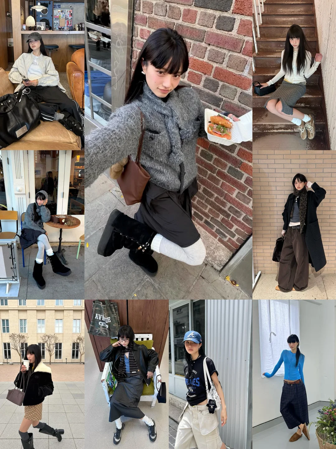 她真的好会穿！甜美性感的韩风穿搭教科书