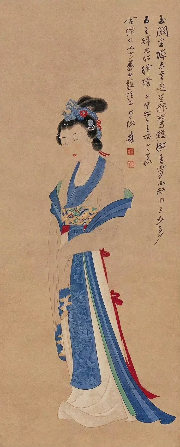 张大千眼中的美女