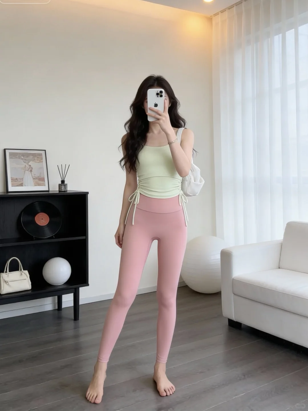 秋冬瑜伽服穿搭｜粉粉嫩嫩的瑜伽裤谁不爱啊