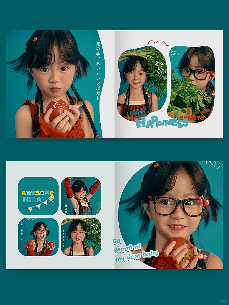 儿童相册排版 一份专属于她的礼物🎁